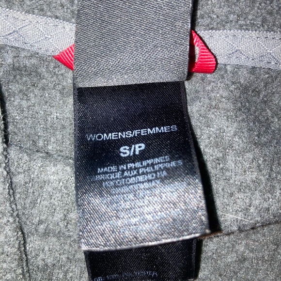 North face gray quarter zip fleece pullover - Picture 3 of 3